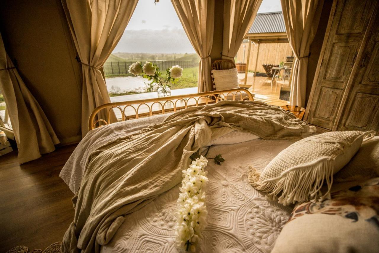 Orchard Valley Glamping Otorohanga Ngoại thất bức ảnh